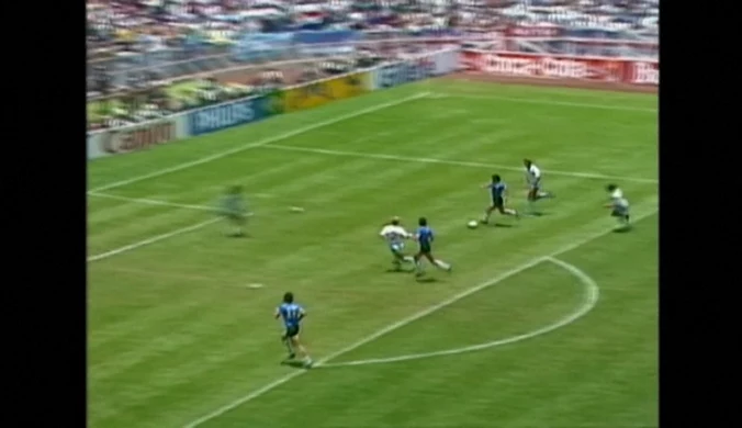 Legendarny mecz Maradony przeciwko Anglii na MŚ w 1986 roku. Z tego występu został zapamiętany najlepiej.