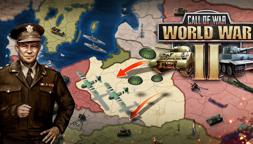 Gra Click Call of War zabiera Cię do czasów II wojny światowej: starcia czołgów, bitwy morskie, walka powietrzna i wiele innych. W Call of War zmieniasz bieg historii! Przejmij kontrolę nad jednym z potężnych narodów podczas II wojny światowej. Miłośnicy gier planszowych, takich jak "Ryzyko" lub "Axis&Allies" z pewnością pokochają Call of War! Wygraj II wojnę światową i zostań prawdziwym supermocarstwem!