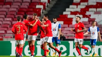 SL Benfica - Lech Poznań 4-0 w meczu 5. kolejki Ligi Europy