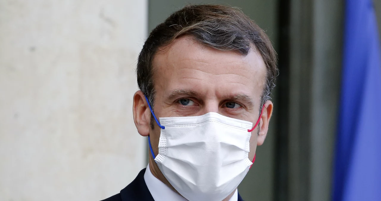 Prezydent Francji Emmanuel Macron