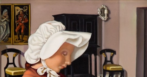 Obraz "Czytająca I" Tamary Łempickiej podczas czwartkowej aukcji Sztuka Dawna w DESA Unicum został sprzedany za 4,5 mln zł. To rekord na polskim rynku aukcyjnym - najdrożej sprzedany obraz stworzony przez kobietę.