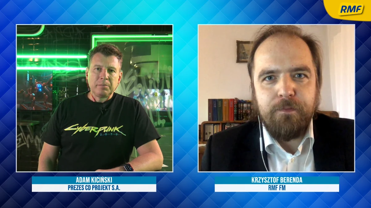 Można spodziewać się kolejnych części hitowych polskich gier komputerowych Cyberpunk i Wiedźmin. Tak zapowiada w rozmowie z RMF FM prezes polskiego studia CD Projekt, Adam Kiciński. Jak mówi, Wiedźmin i Cyberpunk to brandy na lata i podkreśla, że choć nad tą ostatnią grą współpracował międzynarodowy zespół to jest to polski sukces. "Powstała tutaj w Warszawie, na Pradze" – mówi w rozmowie z dziennikarzem RMF FM Krzysztofem Berendą.