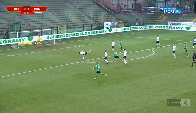 I Liga. GKS Bełchatów - Puszcza Niepołomice 0-2. Skrót meczu (POLSAT SPORT). wideo