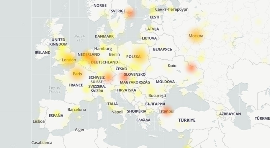 / photo.  downdetector.pl /