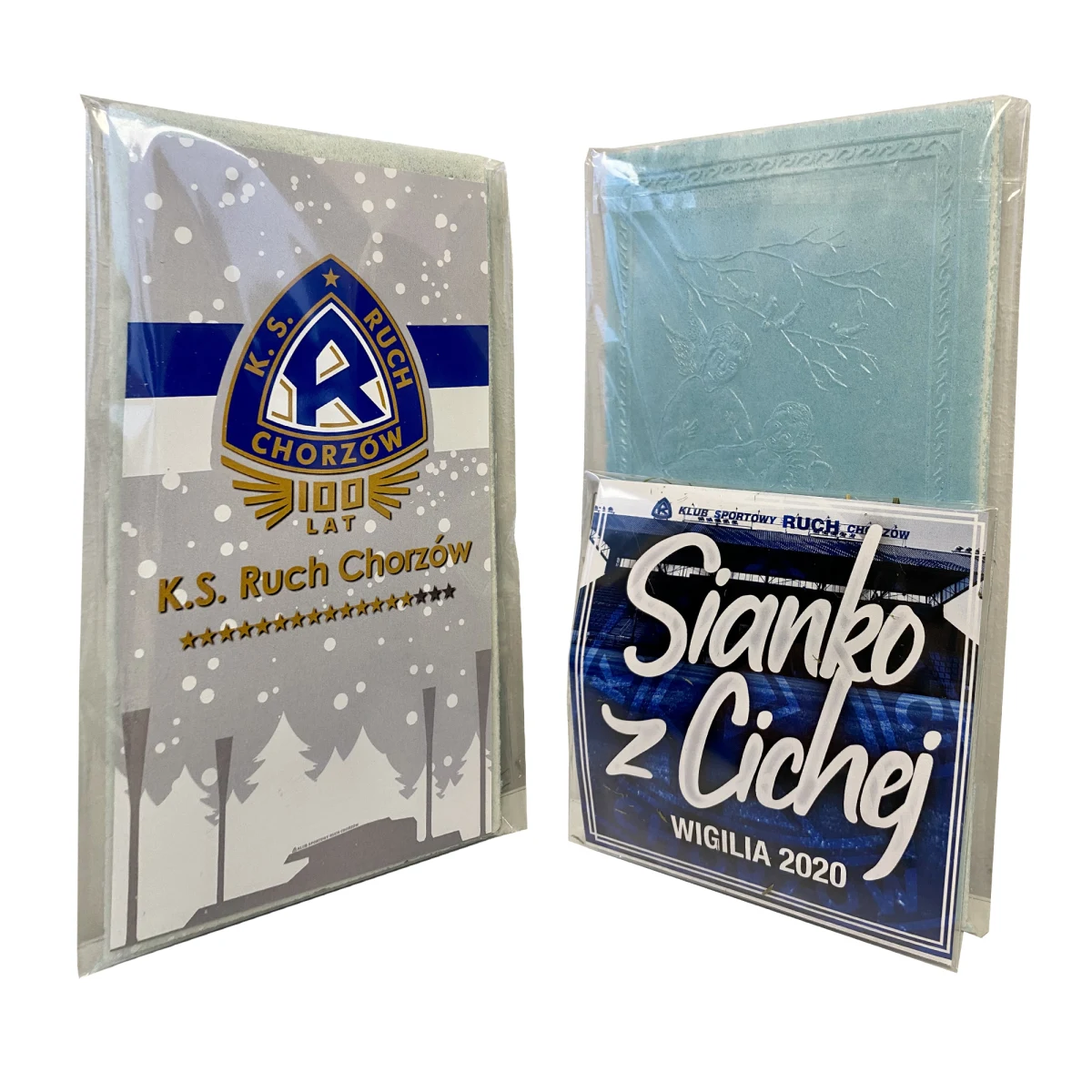Ruch Chorzów dla swoich fanów przygotował specjalną wigilijną ofertę. Od kilku dni w klubowych sklepach można kupić wigilijne sianko pod obrus i opłatek.  Wszyscy kibice, którzy chcieli by poczuć atmosferę stadionu przy ulicy Cichej nawet przy wigilijnym stole, mogą to teraz zrobić, bo sianko to wysuszona murawa ścięta na koniec rundy jesiennej.