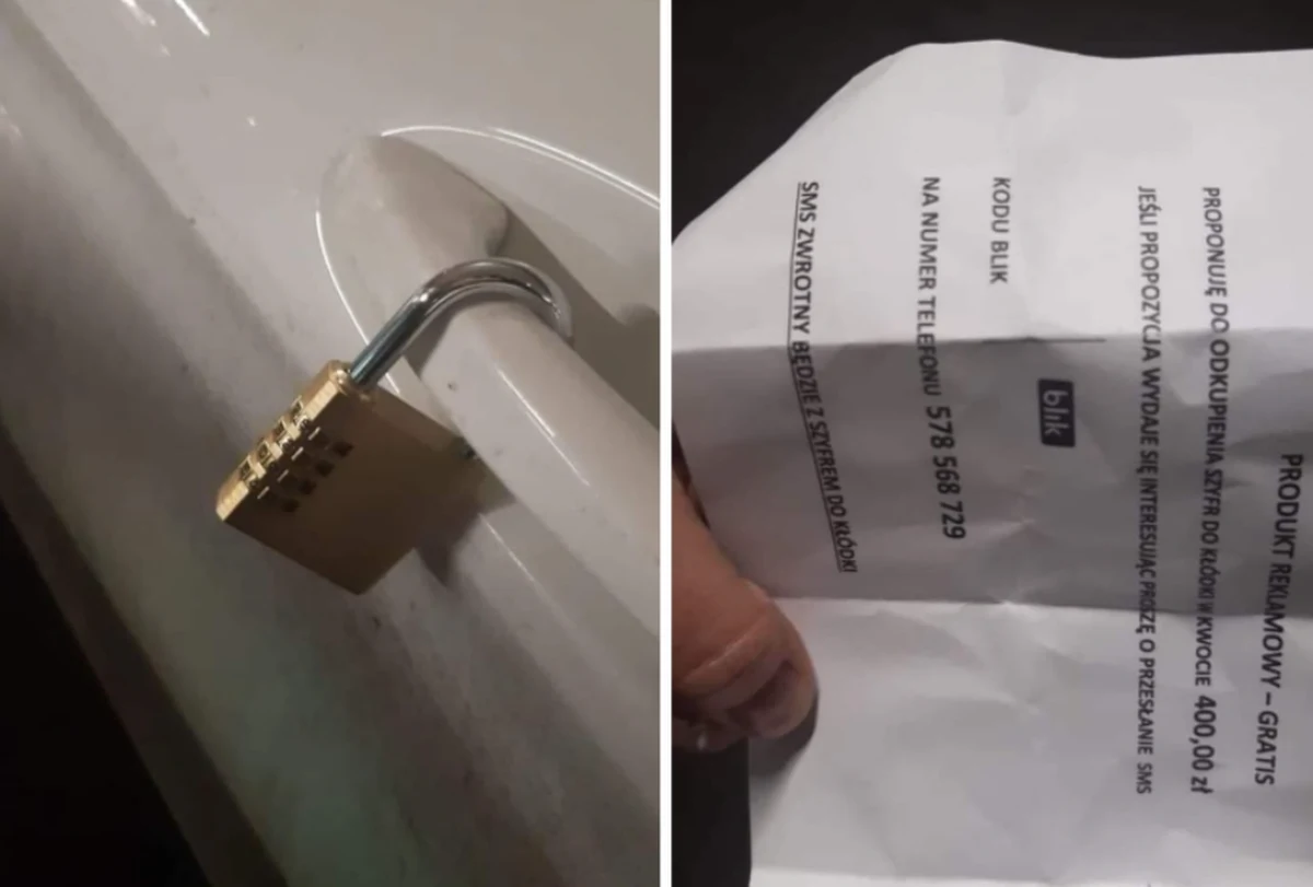 Łódzcy policjanci ostrzegają kierowców przed nową metodą wyłudzeń - "na kłódkę". Najczęściej jej ofiarami padają ludzie parkujący swoje auta w galeriach handlowych.