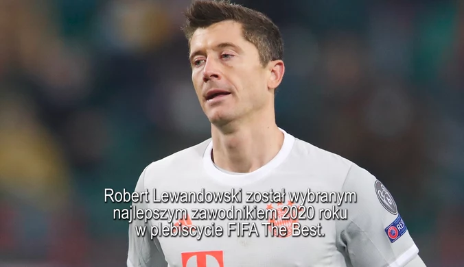 Robert Lewandowski najlepszym piłkarzem roku 2020 w plebiscycie FIFA The Best