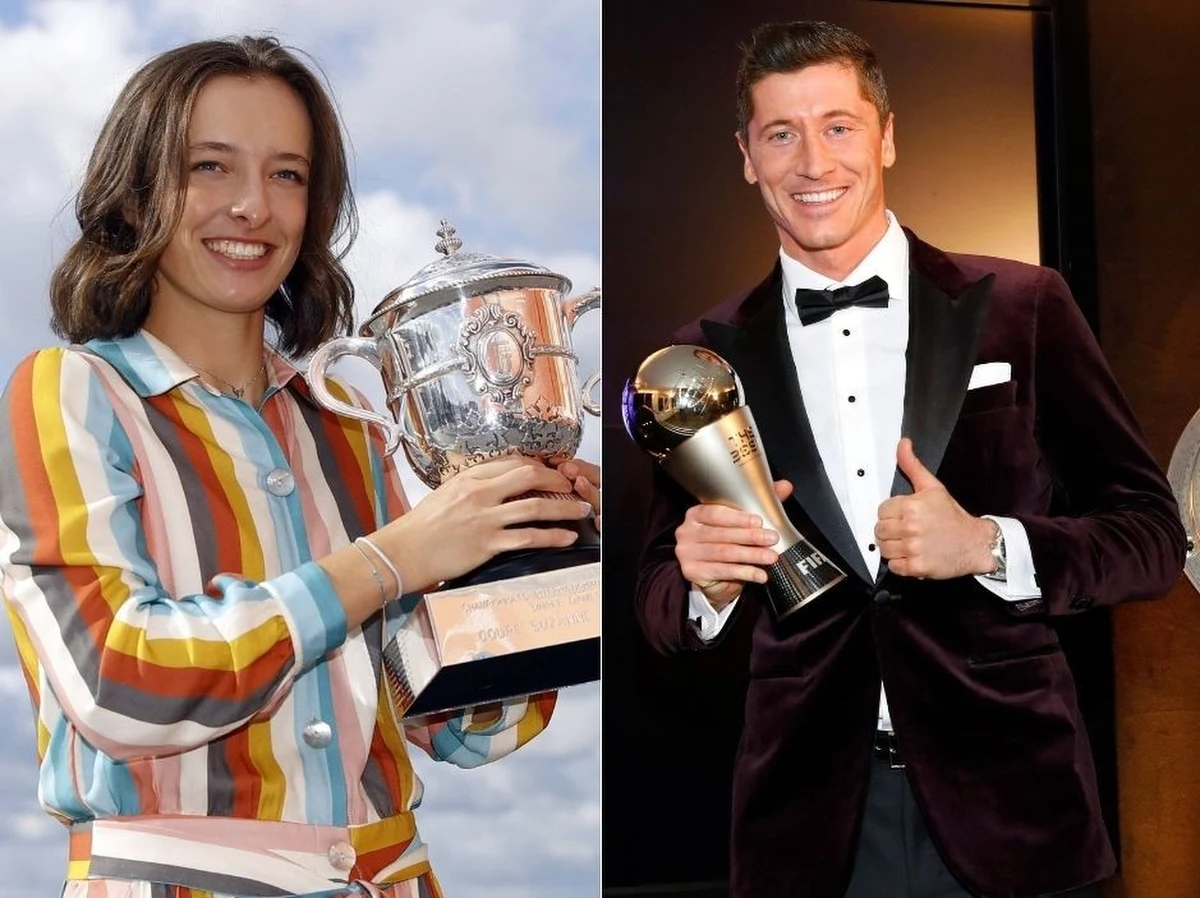 Iga Świątek, triumfatorka tenisowego turnieju wielkoszlemowego French Open oraz najlepszy piłkarz świata FIFA, kapitan reprezentacji Polski i napastnik Bayernu Monachium Robert Lewandowski zostali zwycięzcami 38. plebiscytu AIPS Europe na najlepszych sportowców Europy w 2020 roku.