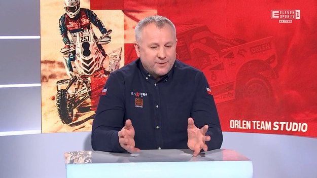 Anita Mazur, Aldona Marciniak i Jarosław Kazberuk w Orlen Team Studio omówili występ Adama Tomiczka w 3. etapie Rajdu Dakar.
