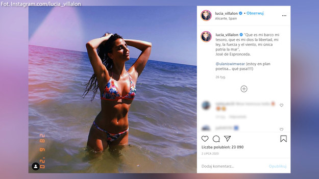 Lucia Villalon to znana w Hiszpanii dziennikarka. Reporterka DAZN jest również partnerką piłkarza Levante. Wcześniej była nawet zaręczona ze znanym piłkarzem.