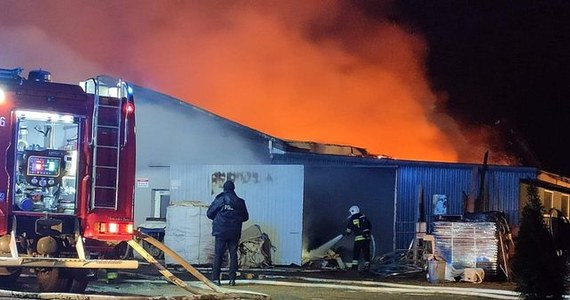 Nad ranem przy ulicy Szkolnej w Przeciszowie doszło do pożaru tartaku. Strażakom udało się opanować ogień. Jedynym poszkodowanym jest ratownik, który w czasie akcji skręcił nogę.