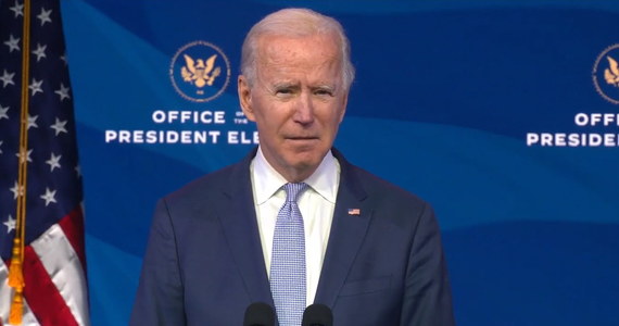 ​Prezydent-elekt Joe Biden w swoim wystąpieniu nazwał wtargnięcie zwolenników Donalda Trumpa do Kapitolu "napaścią" na demokrację.