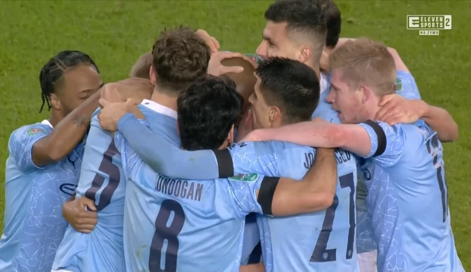 Puchar Ligi Angielskiej. Manchester United FC - Manchester City FC 0-2 - skrót (ZDJĘCIA ELEVEN SPORTS). WIDEO