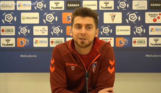 Górnik Zabrze. Bartosz Nowak o początku przygotowań Górnika. Wideo