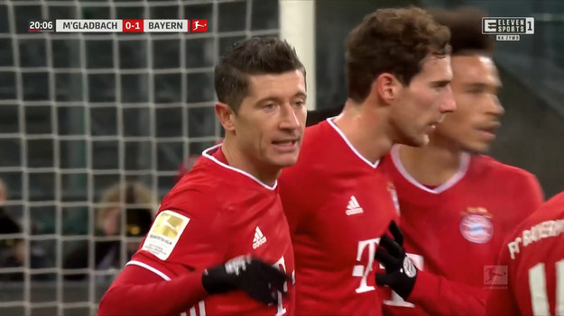 W 15. kolejce Bundesligi Borussia Moenchengladbach podejmowała Bayern Monachium. Spotkanie zakończyło się wynikiem 3-2, bramkę z rzutu karnego zdobył Robert Lewandowski. 