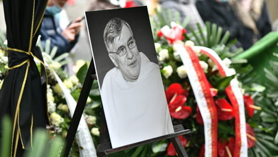 Pogrzeb ojca Macieja Zięby. Pośmiertnie nadano mu Krzyż Wielki Orderu Odrodzenia Polski