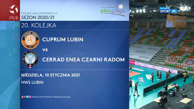 Siatkarze Cuprum Lubin wygrali z Cerrad Eneą Czarnymi Radom 3-0 w 20. kolejce PlusLigi. Zobacz skrót meczu!