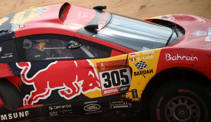 ​Rajd Dakar. Sebastien Loeb wycofał się z rywalizacji na trasie 8. etapu