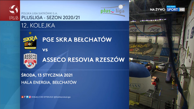 W zaległym spotkaniu 12. kolejki PlusLigi drużyna PGE Skra Bełchatów podejmowała Asseco Resovię. Mecz zakończył się wynikiem 2-3. 