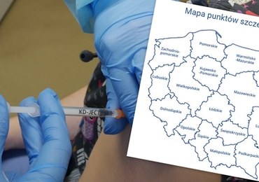 Gdzie można się zaszczepić przeciw Covid-19? [MAPA]