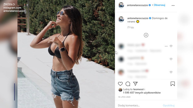 Antonella Roccuzzo to żona Lionela Messiego.  Para pobrała się w 2017 roku, a kilka miesięcy później urodził się ich trzeci syn. Od niedawna pasją Antonelli jest boks.