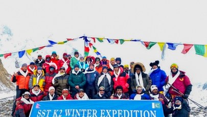 Zimowe wejście na K2. Wszyscy zdobywcy szczytu są już bezpieczni w bazie