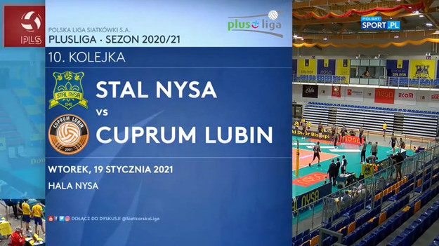 W zaległym meczu 10. kolejki PlusLigi Stal Nysa przegrała z Cuprum Lubin 1:3. Dwunasta drużyna w tabeli ograła trzynastą, dzięki czemu lubinianie odskoczyli ekipie Stali na cztery oczka.
