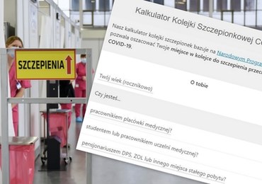 Kalkulator szczepień. Sprawdź, kiedy będzie Twoja kolej na szczepienie przeciw Covid-19