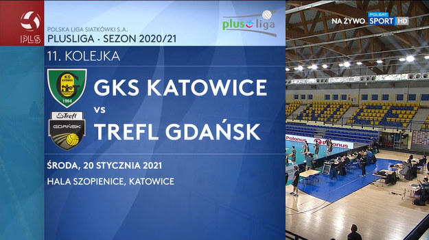 GKS Katowice i Trefl Gdańsk zmierzyły się w zaległym meczu 11. kolejki PlusLigi. Spotkanie zakończyło się wynikiem 3-2. 
