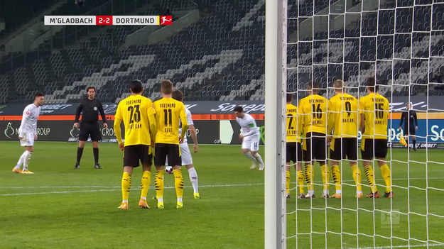 W 18. kolejce Bundesligi Borussia Moenchengladbach podejmowała Borussię Dortmund. Spotkanie zakończyło się wynikiem 4-2. 