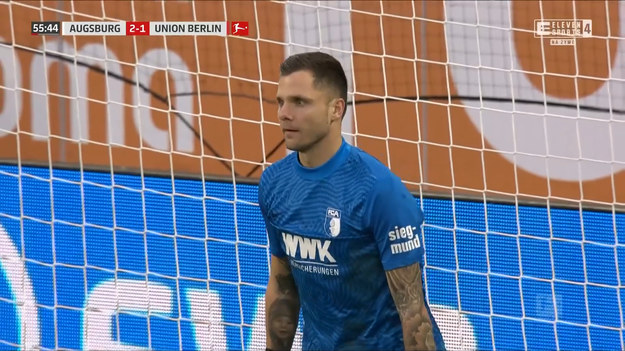 FC Augsburg - 1. FC Union Berlin w 18. kolejce Bundesligi. Mecz zwycięski dla zespołu FC Augsburg. W spotkaniu rzut karny kapitalnie obronił polski bramkarz Rafał Gikiewicz.
