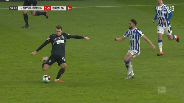 Hertha BSC - Werder Brema 1-4 w 18. kolejce Bundesligi. Werder Brema pewnie wygrywa spotkanie aż czterema golami. Hertha zdobywa jednego gola "na pocieszenie".