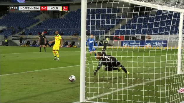 W 18. kolejce Bundesligi drużyna TSG Hoffenheim podejmowała FC Koeln. Spotkanie zakończyło się zwycięstwem gospodarzy 3-0. 