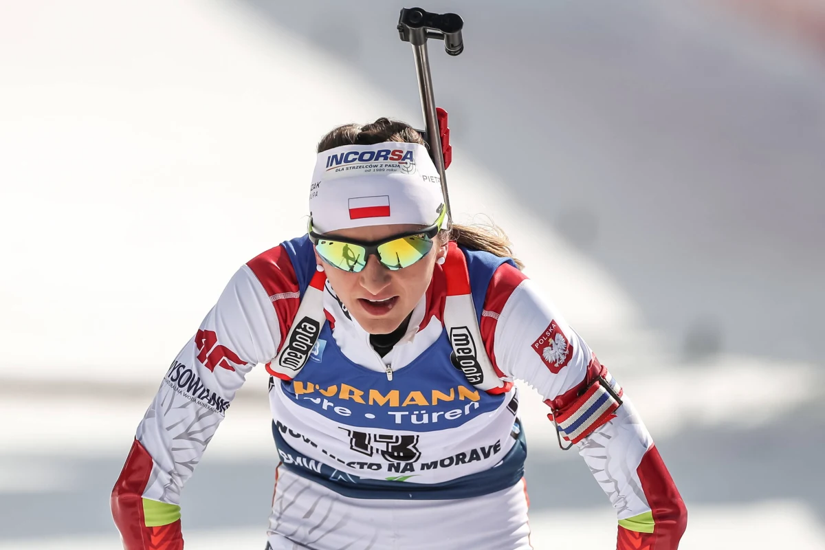 Biathlonistka Monika Hojnisz-Staręga zdobyła w Dusznikach-Zdroju złoty medal mistrzostw Europy w biegu indywidualnym na 15 km. Drugie miejsce zajęła Ukrainka Anastazja Merkuszyna, a trzecie - Rosjanka Łarysa Kuklina.