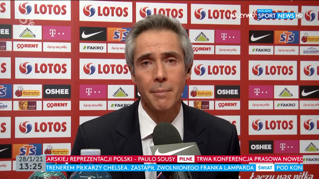Paulo Sousa: Mam doświadczenie w pracy z reprezentacją, ponieważ pracowałem w portugalskiej kadrze narodowej. Rozmawiałem też z kilkoma selekcjonerami, wymieniliśmy się pomysłami, dlatego mam pomysł, jak zaplanować grę i jak ją zorganizować. 