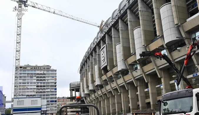 Piłka nożna. Trwa wielka modernizacja stadionu Realu Madryt. Wideo