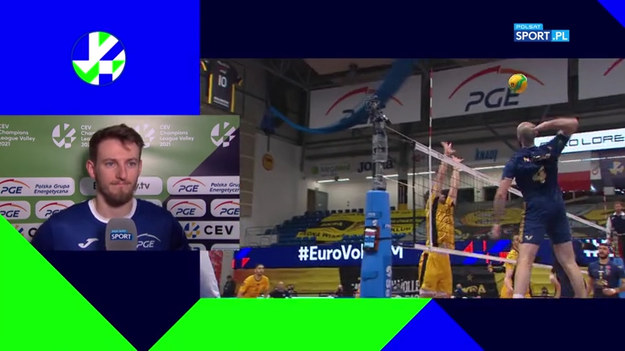 Rozmowa z Kacprem Piechockim po meczu PGE Skra Bełchatów – Fenerbahce HDI Stambuł (3:1).