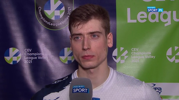 Rozmowa z Kamilem Semeniukiem po meczu Grupa Azoty ZAKSA Kędzierzyn-Koźle – Lindemans Aalst (3:1).