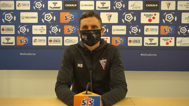 Konferencja prasowa trenera Górnika Zabrze, Marcina Brosza przed spotkaniem 15. kolejki PKO BP Ekstraklasy z Lechem Poznań. 