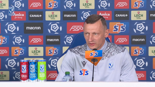 Konferencja prasowa trenera Lecha Poznań, Dariusza Żurawia przed spotkaniem 15. kolejki PKO ekstraklasy z Górnikiem Zabrze. 