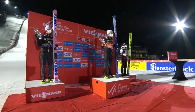 Skoki narciarskie. Kamil Stoch trzeci w Willingen. Wideo