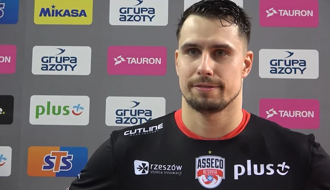 PlusLiga. Fabian Drzyzga po wygranym meczu z Grupa Azoty ZAKSA Kędzierzyn-Koźle. Wideo