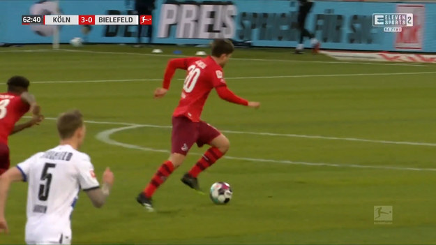 FC Koeln - Arminia Bielefield w 19. kolejce Bundesligi. Gospodarze bez problemu rozprawili się z przyjezdnymi 3-1 i obecnie zajmują 14. miejsce w tabeli ligi niemieckiej.