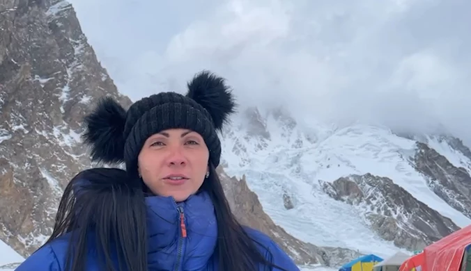 Magdalena Gorzkowska atakuje szczyt K2. Wideo
