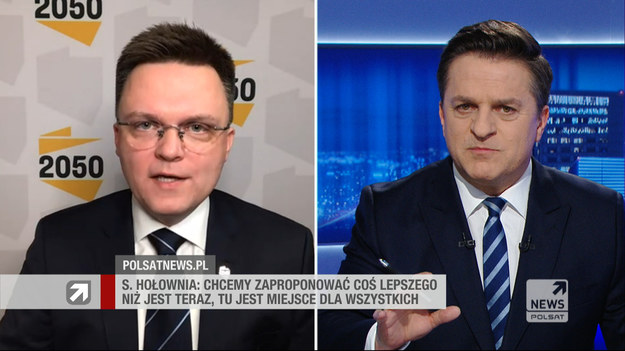 Szymon Hołownia, "Gość Wydarzeń" na antenie Polsat News, przyznał, że odmówił udziału w konferencji liderów opozycji w dniu zaprzysiężenia Joe Bidena na prezydenta USA. Jego zdaniem taka konferencja nie miała sensu, a sam pomysł został mu za późno przedstawiony. 