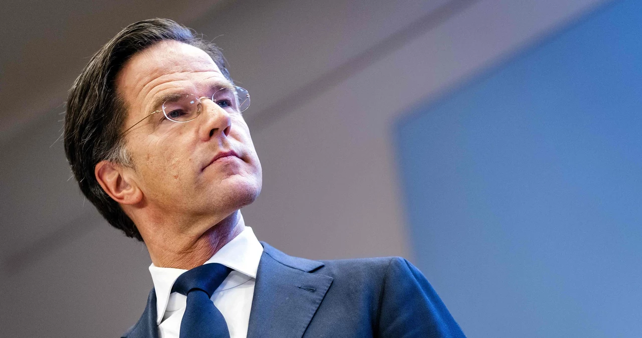 Premier Holandii Mark Rutte