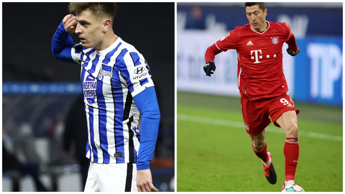 W spotkaniu otwierającym 20. kolejkę Bundesligi spotkają się dwie drużyny z polskimi napastnikami w składzie. W Berlinie Hertha podejmie Bayern Monachium. Oczy kibiców będą skierowane na starcie Roberta Lewandowskiego i Krzysztofa Piątka.