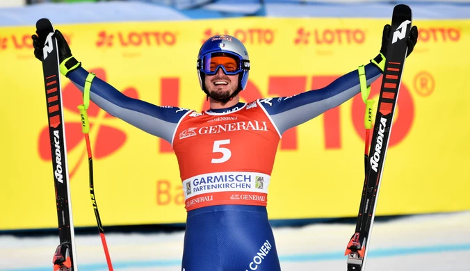 Alpejski PŚ. Dominik Paris wygrał zjazd w Garmisch-Partenkirchen