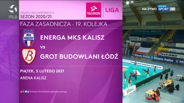 W 19. kolejce TAURON Ligi drużyna Grot Budowlani Łódź uległa ekipie Energa MKS Kalisz 1-3. 
