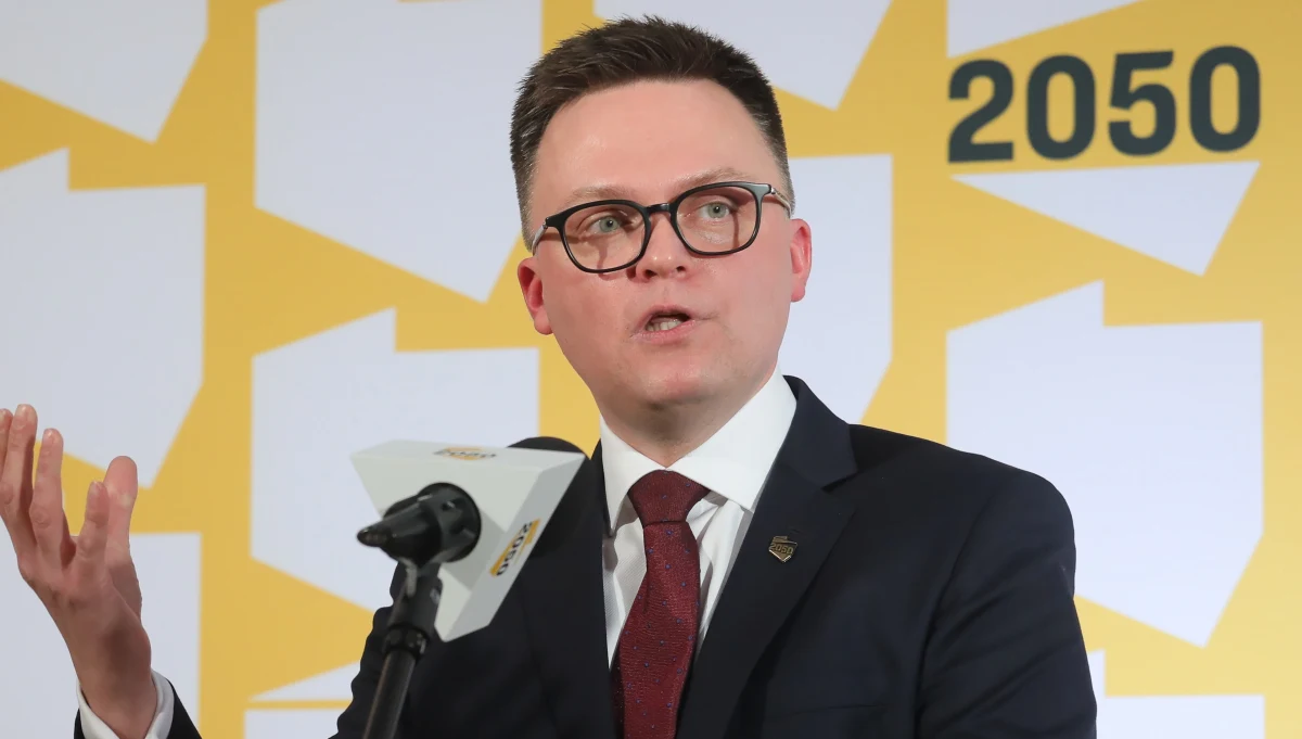 ​PO proponuje kolejną koalicję; cieszę się, że przebudziliśmy opozycję z zimowego snu, ale niepokoi mnie planowanie małżeństwa bez pytania o zdanie wybranka - przekazał lider Polski 2050 Szymon Hołownia, odnosząc się do sobotniej konferencji liderów Platformy Obywatelskiej.